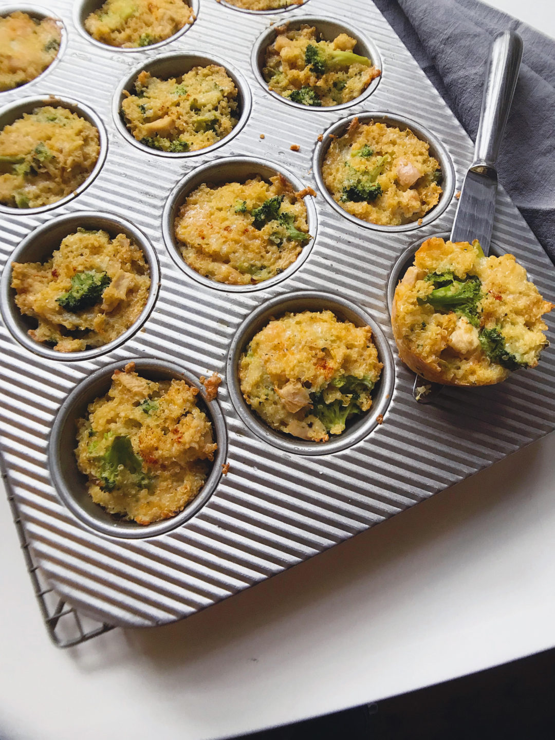 Broccoli Quinoa Bites | Marianne Cooks