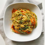 Cashew Garlic Zoodles | Marianne Cooks